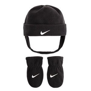 NWT. NIKE Toddler Swoosh Hat & Mittens Set